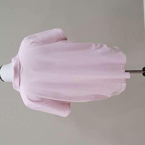 Women's size 2X IZOD button-up pink polo shirt with short sleeves - Picture 3 of 8